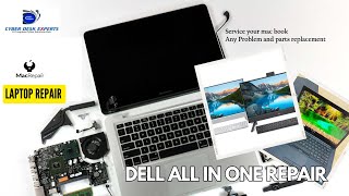 Dell Inspiron All in one AIO 5400 Disassembly  Screen Replacement  laptop service Center Guntur [upl. by Urban260]