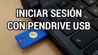 Iniciar sesión en Windows con un pendrive USB wwwinformaticovitoriacom [upl. by Junie]