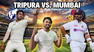 I Visited My First Cricket Match  Tripura Vs Mumbai Ranji Trophy  Watching Ajinkya Rahane [upl. by Yzdnil]