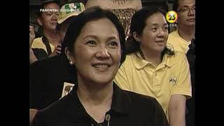 Aquino sings Watch What Happens Estudyante Blues at party [upl. by Eboj280]