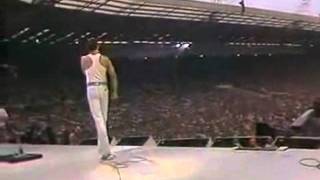 Queen Live Aid Wembley Stadium 1985 GRANDIOSO FREDDIE [upl. by Jehiel200]