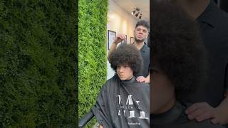 Taper fade  Afro ⭐️⭐️⭐️⭐️⭐️afro taperfade short shortvideo chile providencia barber [upl. by Seif433]