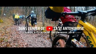 VTT Dans lEnfer de la St Antoninoise  Rando VTT Saint Antonin Noble Val [upl. by Wenoa]