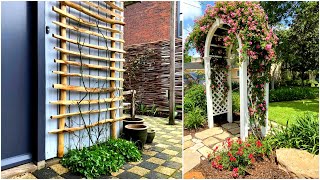 100 DIY Garden Trellis and Arbor Ideas for Backyard Cottage Farmhouse  Garden Decorating Ideas [upl. by Diarmid]