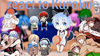 Kuroko no basketball react to Kuroko  ship  allKuro  kuroko knb [upl. by Berners]