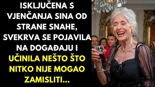 Isključena s vjenčanja sina od strane snahe svekrva se pojavila na događaju i učinila nešto što [upl. by Imojean114]