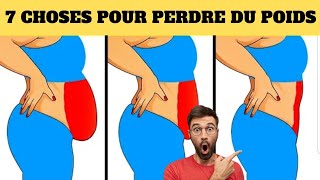 7 astuces à faire si vous voulez perdre du poids rapidement [upl. by Glantz399]