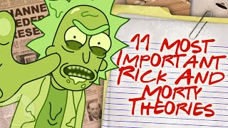 11 Most Important Rick And Morty Theories  Channel Frederator [upl. by Modeste]