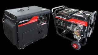 Aurora Silent Diesel Generators [upl. by Reifnnej]