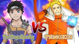 Naruto Shippuden Ultimate Ninja Storm 4  TheNinjaSpooky vs PS360HD2  Youtuber Battle [upl. by Enrobyalc]