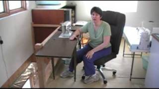 Quilting Ergonomics  How to Be Comfortable While You Quilt or Sew [upl. by Iroak377]