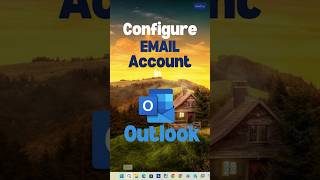 Configure Email Account in Outlook youtubeshorts shorts viralvideo hdamstech [upl. by Selry]