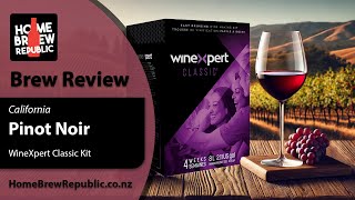 My First Wine Brew WineXpert California Pinot Noir – StepbyStep Brew Review [upl. by Eiliab]