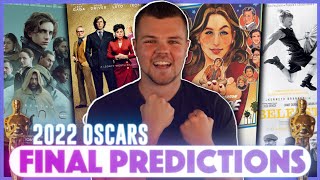 2022 Oscar Nomination Predictions FINAL Update [upl. by Teador]