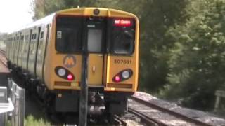 Leasowe Level Crossing  Trains amp Buses [upl. by Aidnyl]