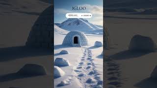 Cool Igloos for Letter I  Alphabet Fun  ABC Learning viralshorts shorts trending [upl. by Grishilda308]