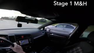 135I Stage 2 vs Mk7 GTI Stage 2 [upl. by Emilia]