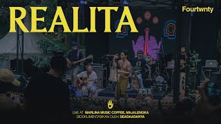 Fourtwnty  Realita Live Marlina Music coffee Majalengka [upl. by Aisyat]