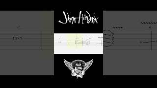 All Along the Watchtower  Solo  Jimi Hendrix  Guitar Tab Short [upl. by Hamil]