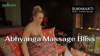 Abbey Holmes Ayurveda Massage at Sukhavati Bali [upl. by Rundgren178]