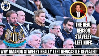 Why Amanda Staveley REALLY LEFT Newcastle united REVEALED [upl. by Nilek]