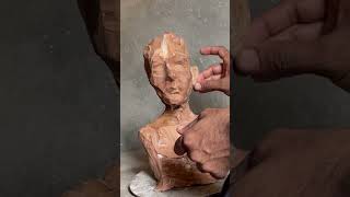 Oil based Clay 3d sketch day 684365 sculpture sculpturelovers claysculpture [upl. by Nalor233]