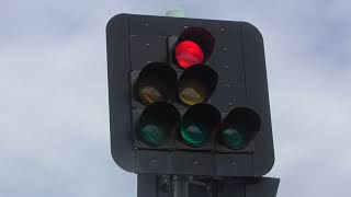 6 Aspect Kalington Traffic Light  Kilmore Victoria [upl. by Eelyac]