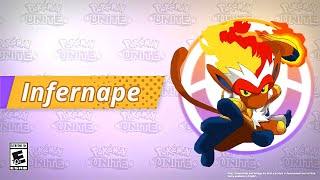 Infernape Complete Moveset  Pokemon unite [upl. by Asha]