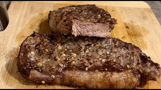 Perfect Air Fryer Steak Recipe  Juicy and Tender Top Sirloin Steak [upl. by Brietta877]