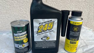 BG PD15 System Performance Restoration VS BG 245 PREMIUM SYSTEM CLEANER VS VeryLube complex 5in1 [upl. by Prosperus841]