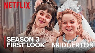 Bridgerton 3 First Look At Penelope and Eloises Reconciliation  Netflix [upl. by Epoillac]