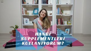 HANGİ SUPPLEMENTLERİ KULLANIYORUM  Yağ yakmak ve kilo vermek için [upl. by Llednar]