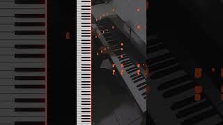 Sealed Vessel  Hollow Knight  Piano TutorialVisualizer shorts pt 6 [upl. by Kern]