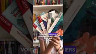 Derniers livres lus par ma grande litteraturejeunesse documentaire booktube [upl. by Philipines]