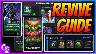 2024 Revive Farming Guide 100 per month  Marvel Contest of Champions [upl. by Stanton653]