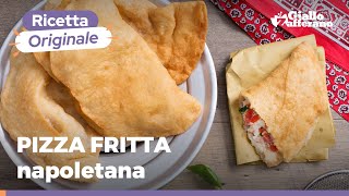 PIZZA FRITTA NAPOLETANA ricetta originale [upl. by Gorton]