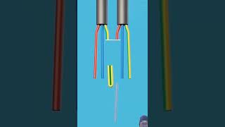 Best wire conection 3d shortsfeed electrical experiment youtubeshorts diy [upl. by Annoyik]