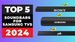 Best Soundbars For Samsung TVs 2024 watch before you buy [upl. by Eehc]