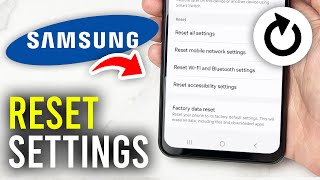 How To Reset Samsung Phone Network Settings  Full Guide [upl. by Icul]