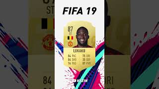 Romelu Lukaku  FIFA Evolution FIFA 12  EAFC 25 [upl. by Kaleena]