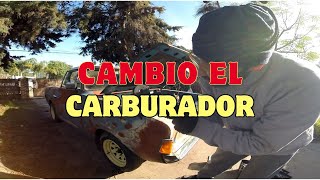 CAMBIO EL CARBURADOR lalocavieja [upl. by Anallese]