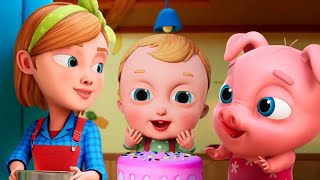 Pat A Cake Nursery Rhymes and Cartoon Videos for Toddlers [upl. by Eelinej]