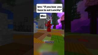 bro got destroyed bedwars minecraft [upl. by Acinhoj952]