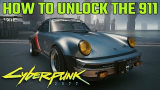 How to get Silverhands Porsche 911 in Cyberpunk 2077 [upl. by Hamas]