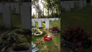 HMoonAirborne Cemetery Arnhem Oosterbeek [upl. by Aisauqal]