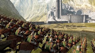 Reinforcements Arrive At Helms Deep  Battle of Hornburg  Lord of the Rings Battle [upl. by Ahseal]