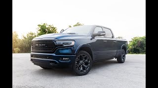 Lets take a Tour of my 2021 RAM 1500 Limited EcoDiesel in Patriot Blue  Night Edition [upl. by Christenson]