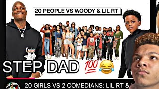 REACTING TO YSL WOODY AND LIL RT 20 GIRLS VS 2 COMEDIANS 😳 [upl. by Roana]