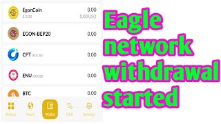 Eagle network withdrawal started [upl. by Coridon]