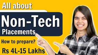 All about NonTech Placements  Top Salaries amp How to prepare for Non Tech [upl. by Suiratnod753]